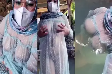 Bokep Indo Jilbab Transparan Di Kolam Renang